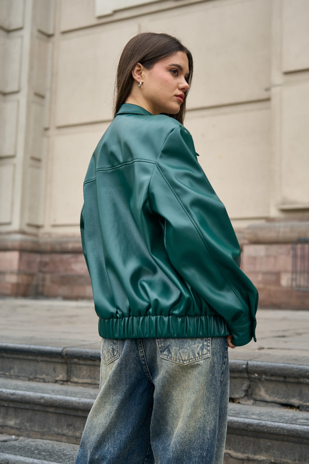 Bomber Hazel (Cuerina)