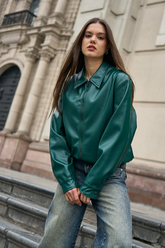 Bomber Hazel (Cuerina)
